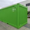 20ft offshore container achterkant