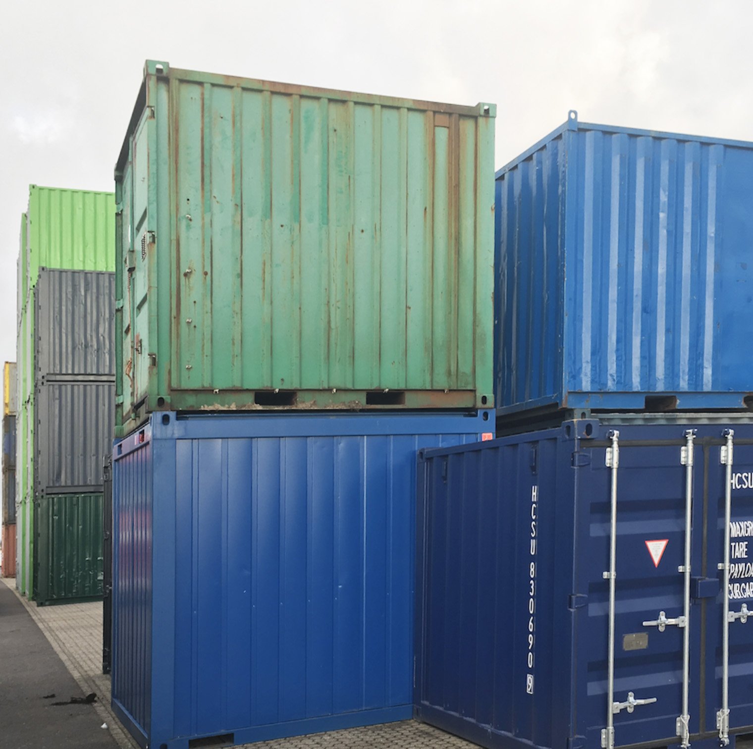 wasserette Persoonlijk Opname 10ft Gebruikte Container | Wind- en waterdicht - BD CONTAINERS