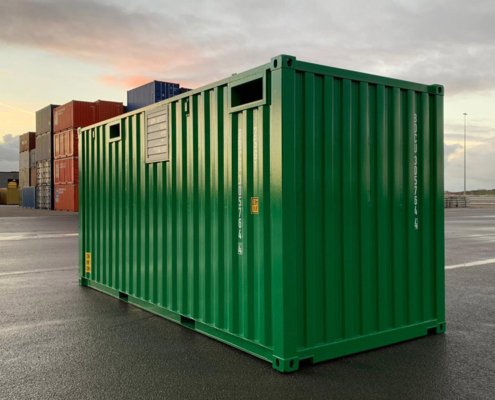 BD containers high cube - Container Modificatie