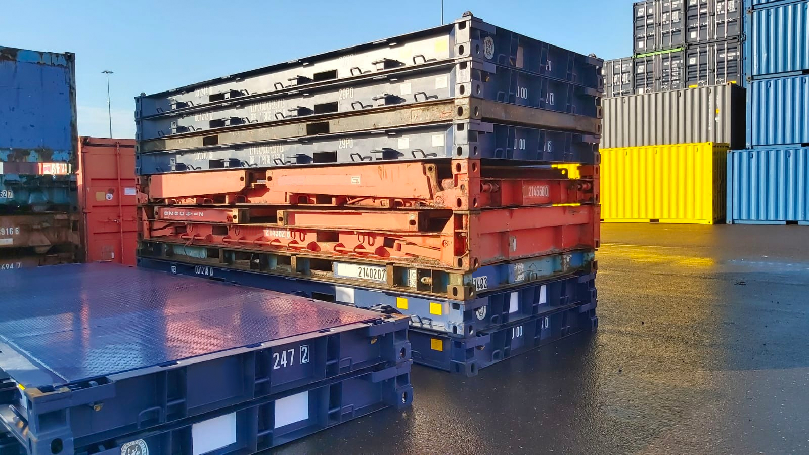 Buy 20ft Flat Rack Containers Online