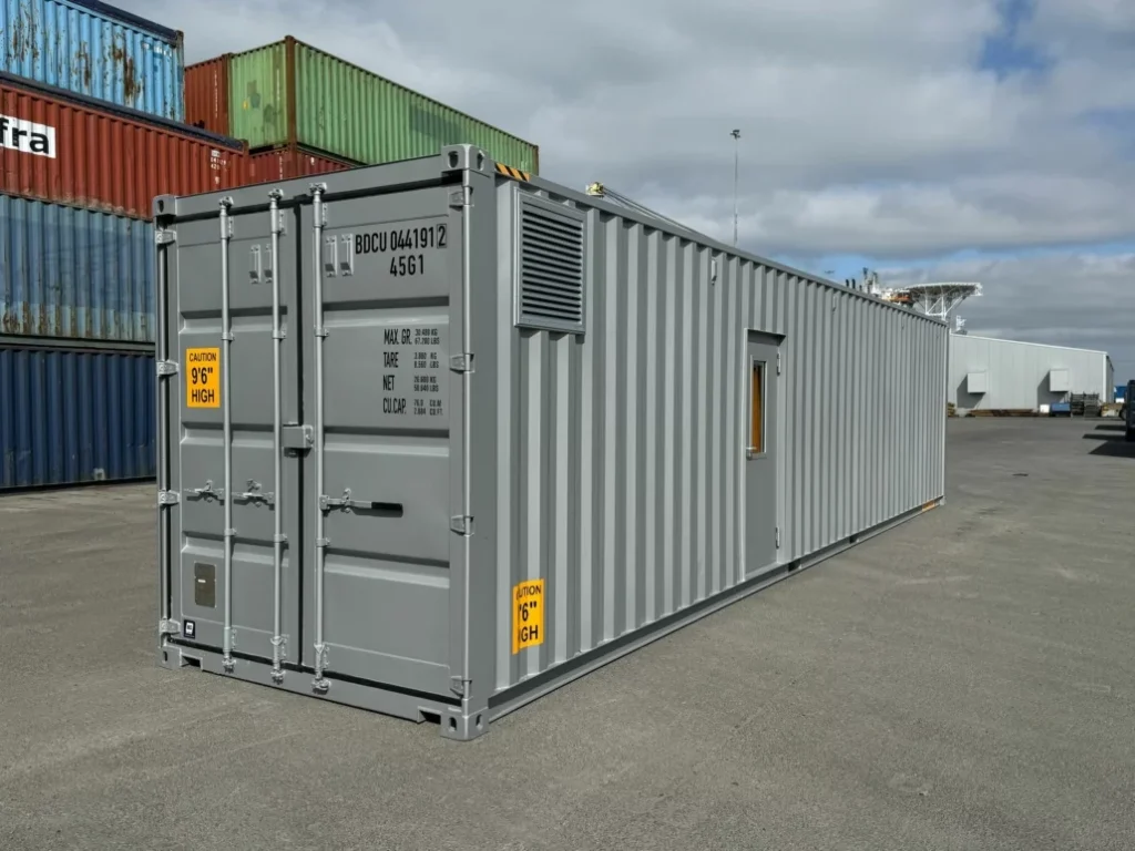 40ft High Cube Cleaning Installation Container