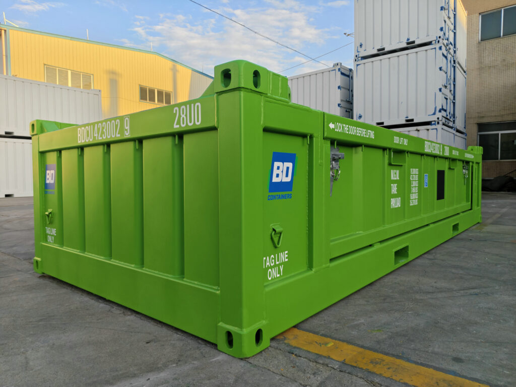 20ft DNV 2.7-1 Offshore Half High Open Top Container