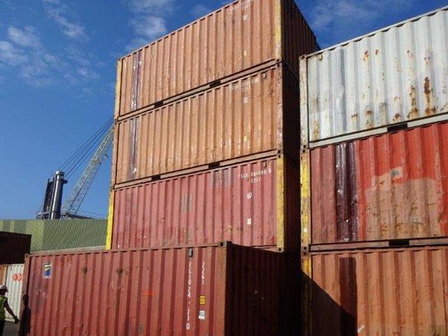 Wat gebeurt er met een afgekeurde container?