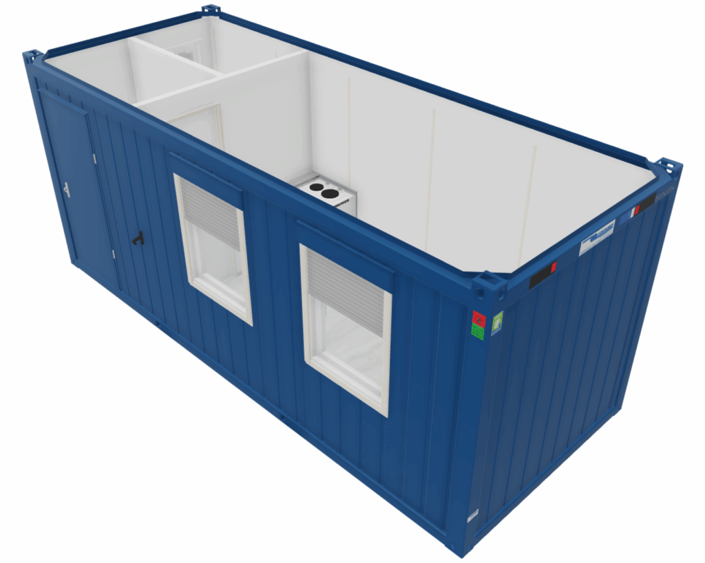 20ft Keuken & Toilet Unit
