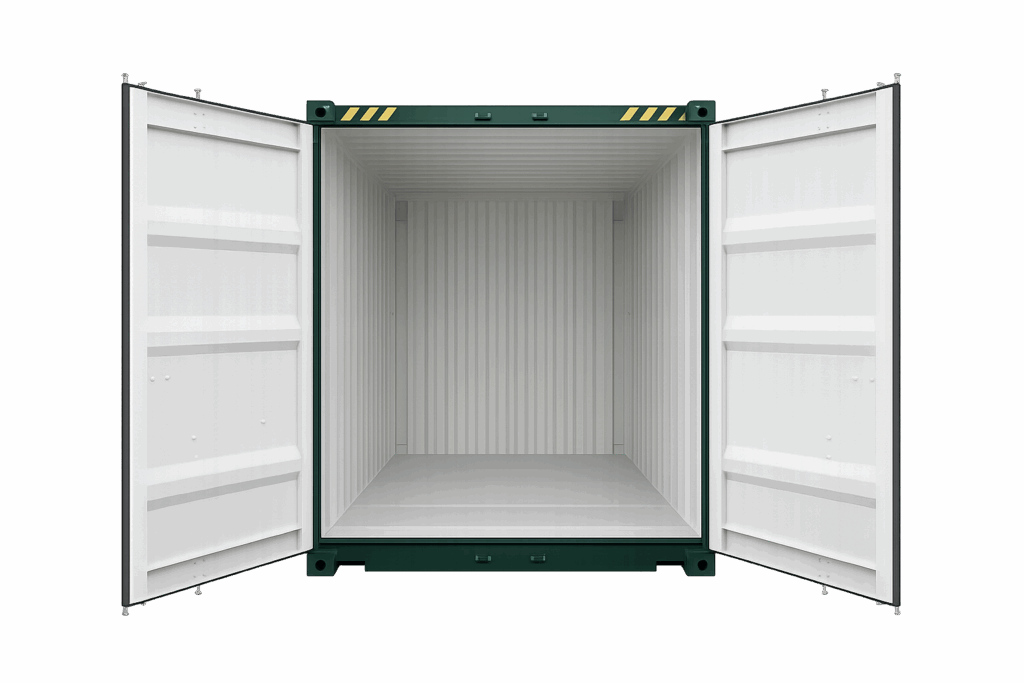 10ft High Cube Steel Floor Container