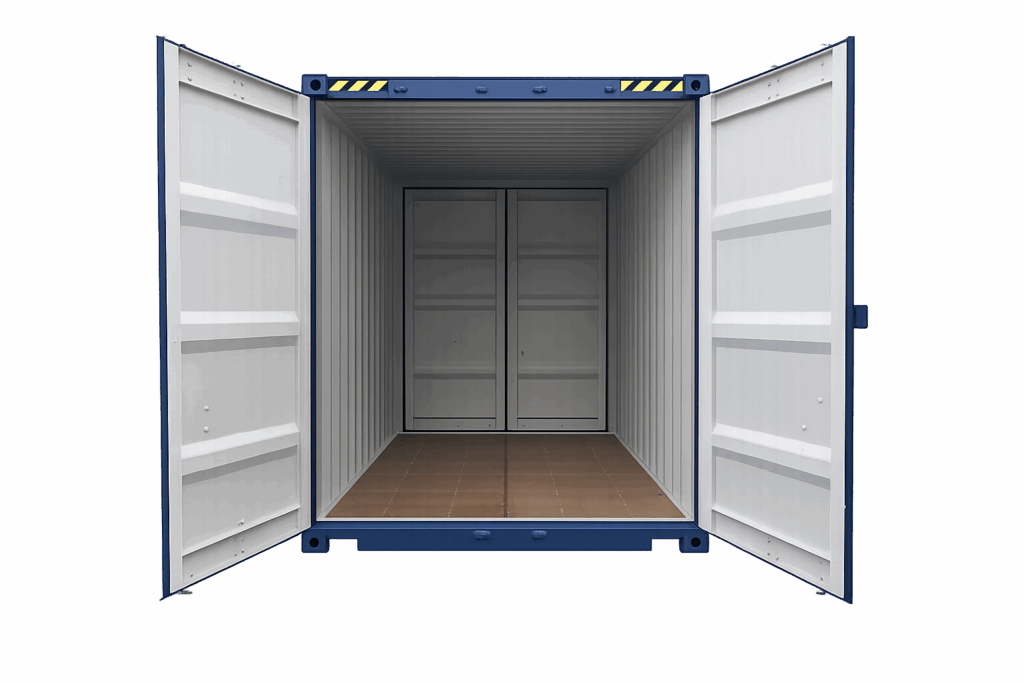 10ft High Cube Double Door