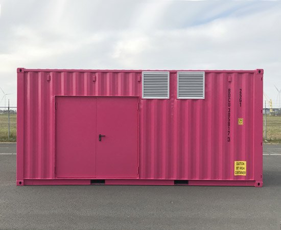 20ft High Cube Cleaning Installation Container