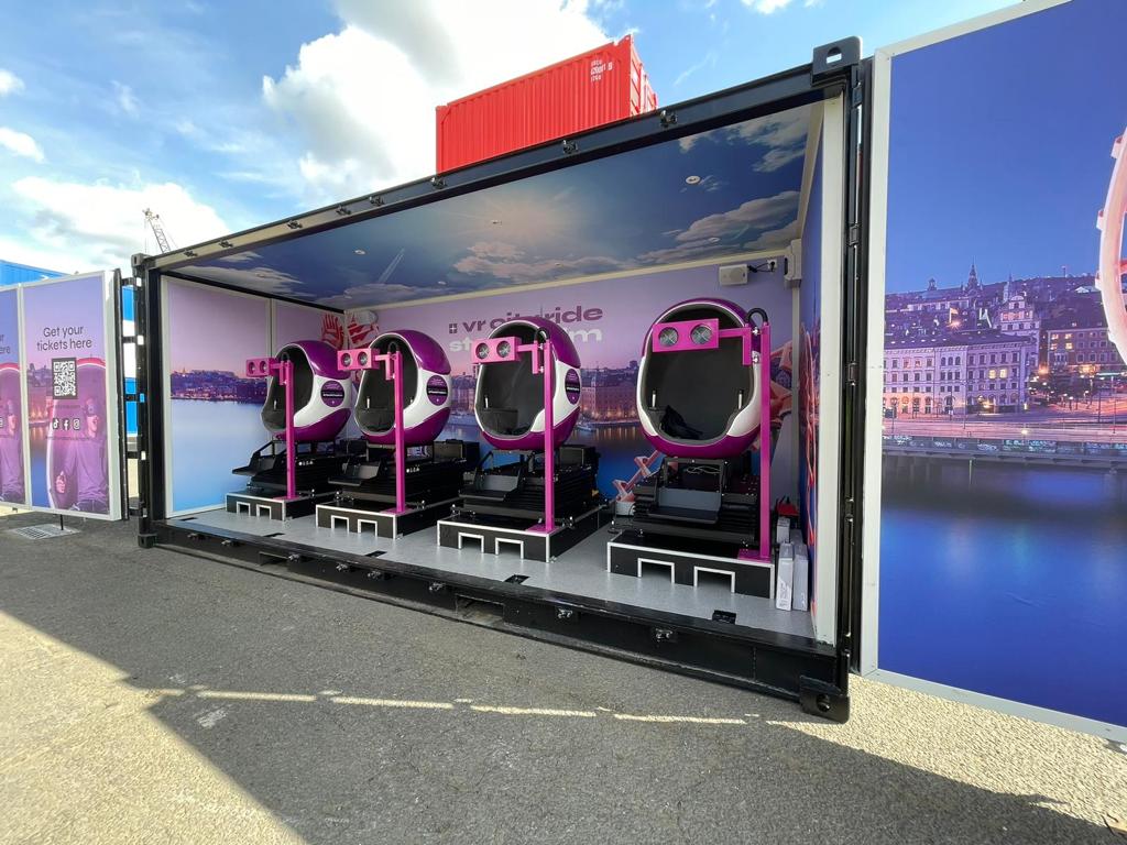 20ft VR City Ride