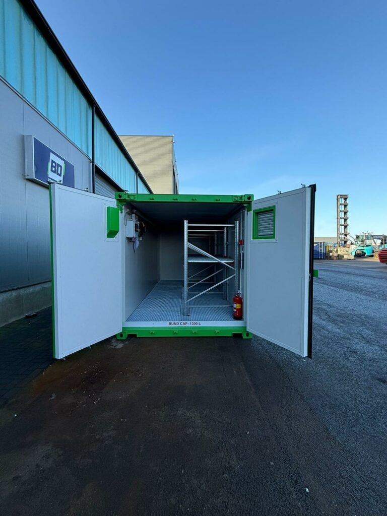 20ft Hard Top Chemical Storage Container