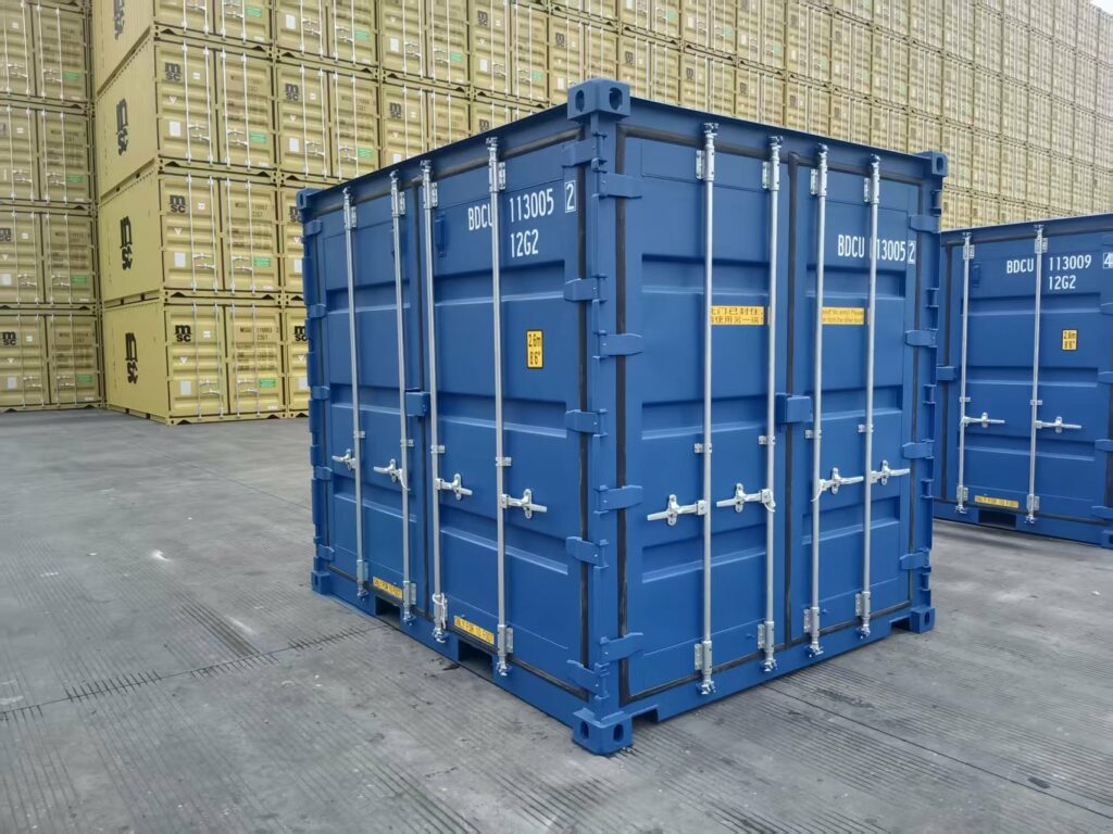10ft High Cube All Sides Open Container