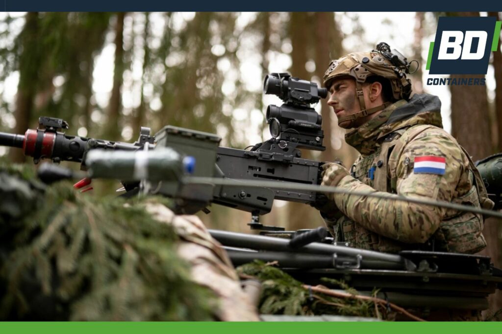 BD Containers in samenwerking met Defensie